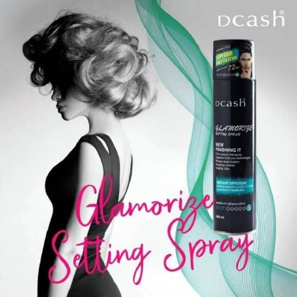 Keo Xịt Tạo Kiểu Tóc Dcash Glamorize Setting Spray