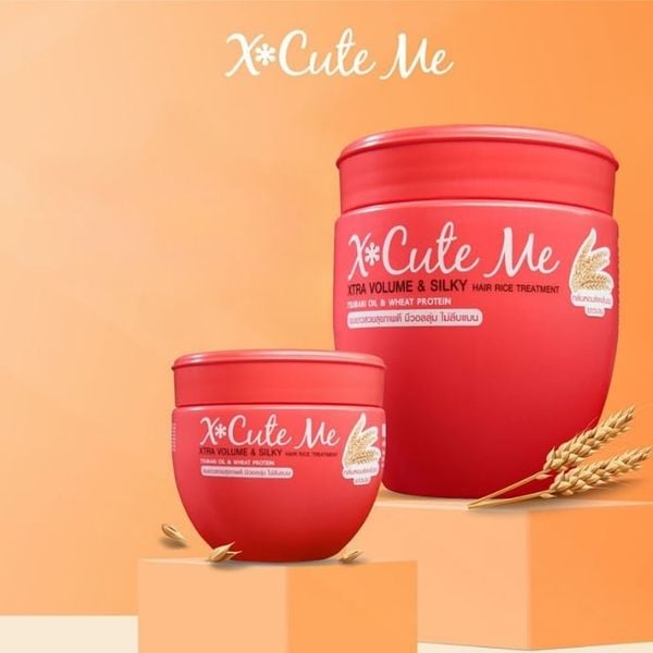 Hấp Dầu X Cute Me Xtra Volume & Silky Hair Rice Treatment