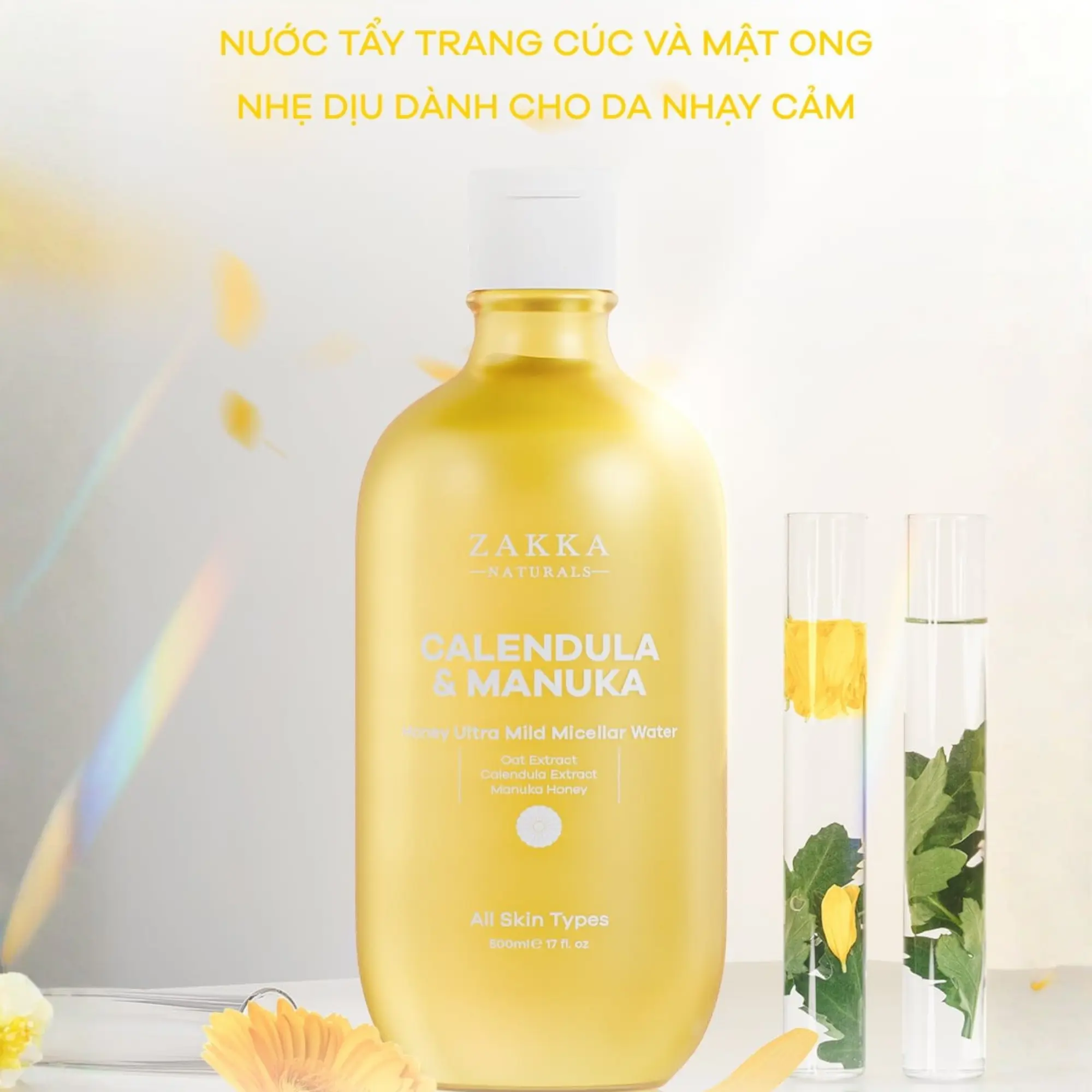 Nước tẩy trang hoa cúc zakka