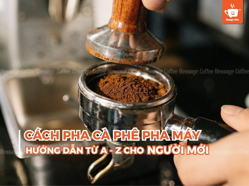 Cách pha cà phê máy: Hướng dẫn chi tiết từ A-Z cho người mới bắt đầu