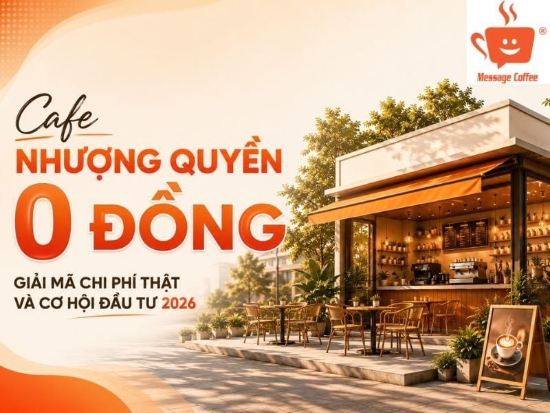 Cafe Nhượng Quyền 0 Đồng: Giải Mã Chi Phí Thật Và Cơ Hội Đầu Tư 2026