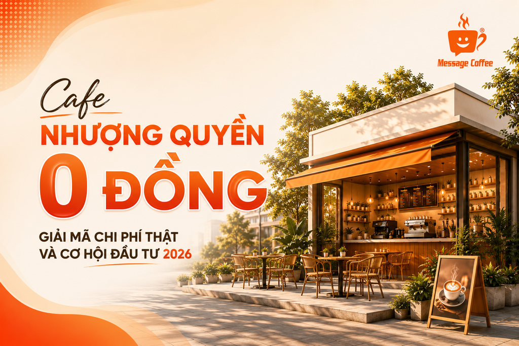 Cafe Nhượng Quyền 0 Đồng: Giải Mã Chi Phí Thật Và Cơ Hội Đầu Tư 2026