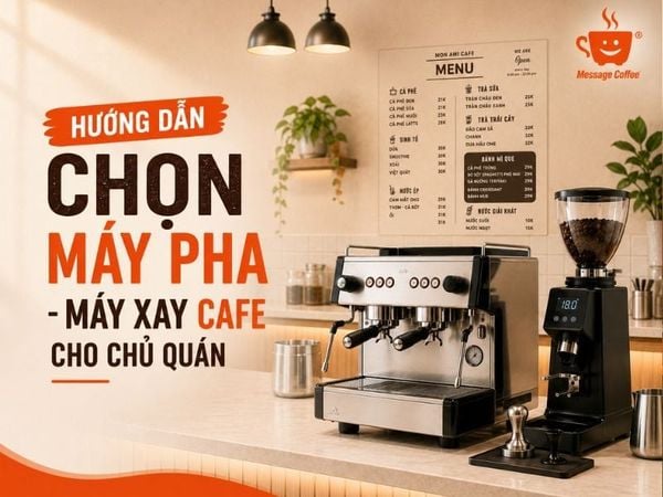 Hướng Dẫn Chọn Máy Pha – Máy Xay Cafe Cho Các Chủ Quán