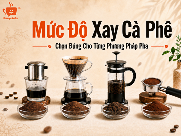 Mức Độ Xay Cà Phê: Chọn Đúng Cho Từng Phương Pháp Pha