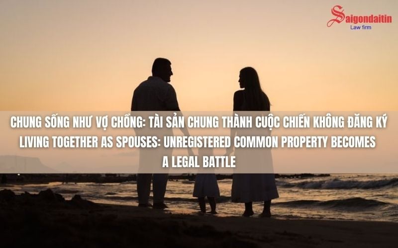 CHUNG SỐNG NHƯ VỢ CHỒNG: TÀI SẢN CHUNG THÀNH CUỘC CHIẾN KHÔNG ĐĂNG KÝ