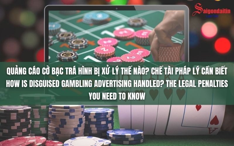 QUẢNG CÁO CỜ BẠC TRÁ HÌNH BỊ XỬ LÝ THẾ NÀO? CHẾ TÀI PHÁP LÝ CẦN BIẾT