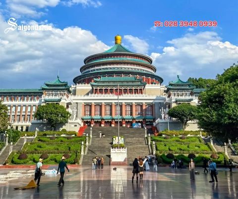 Đại Lễ Đường Nhân Dân Trùng Khánh - Biểu tượng kiến trúc huy hoàng giữa lòng thành phố