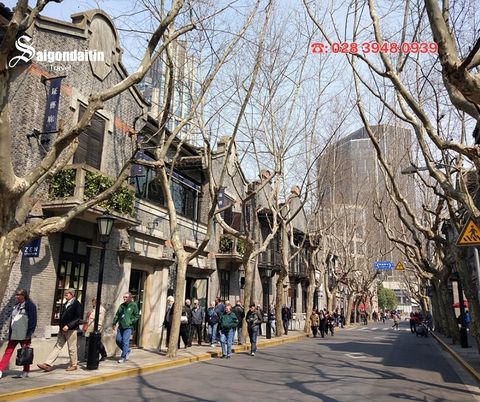 Tân Thiên Địa Thượng Hải – Khu phố đi bộ pha nét cổ và hiện đại giữa lòng Thượng Hải