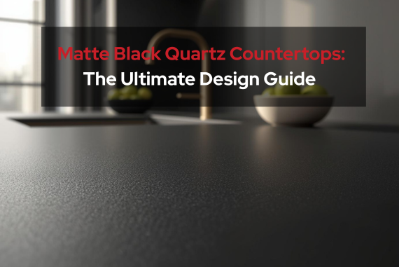 Matte Black Quartz Countertops: The Bold Secret to a Sophisticated Soulful Home