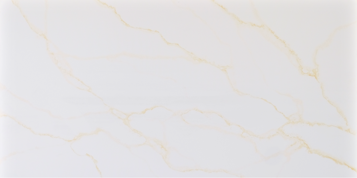 Calacatta Polaris features a bright white background accented by soft, elegant veins available in both cool grey and warm gold tones. Its smooth, flowing movement brings a refined, luxurious look suitable for modern kitchens, islands, and upscale interior designs.