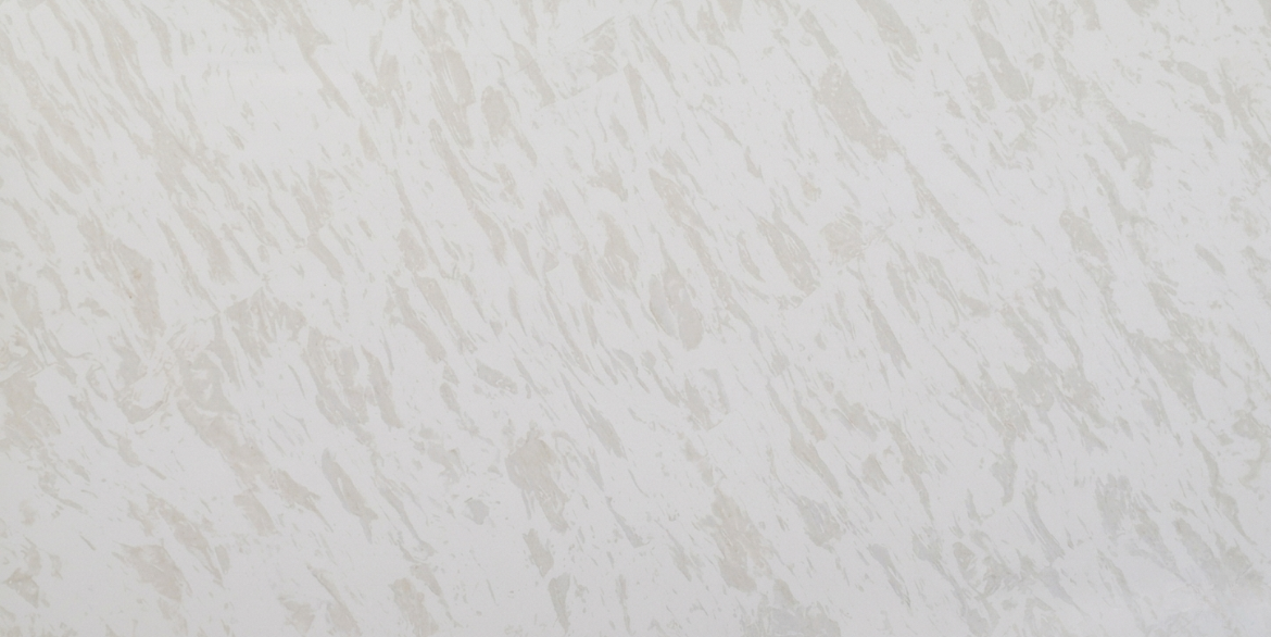 Calacatta Mafic delivers a warm white base with soft beige-golden veining, offering a natural marble look with smooth flow and refined elegance, ideal for modern, high-end interiors.