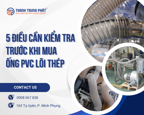 5 Điều Cần Kiểm Tra Trước Khi Mua Ống PVC Lõi Thép