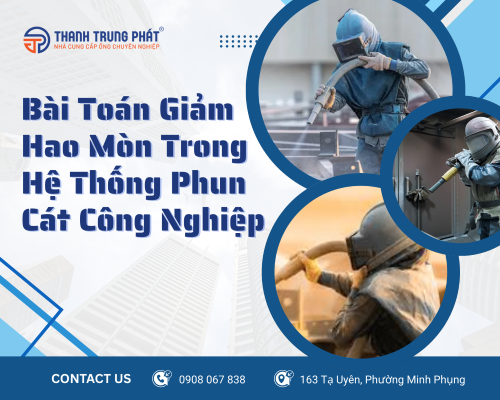 Bài Toán Giảm Hao Mòn Trong Hệ Thống Phun Cát Công Nghiệp