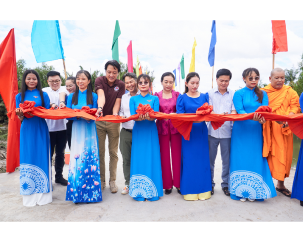 Khánh thành cầu hữu duyên – Nhịp cầu yêu thương, hướng về cộng đồng
