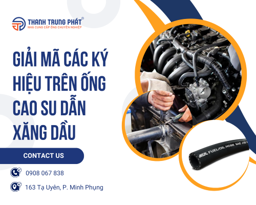 Giải mã các ký hiệu trên ống cao su dẫn xăng dầu – Bạn có hiểu hết không?