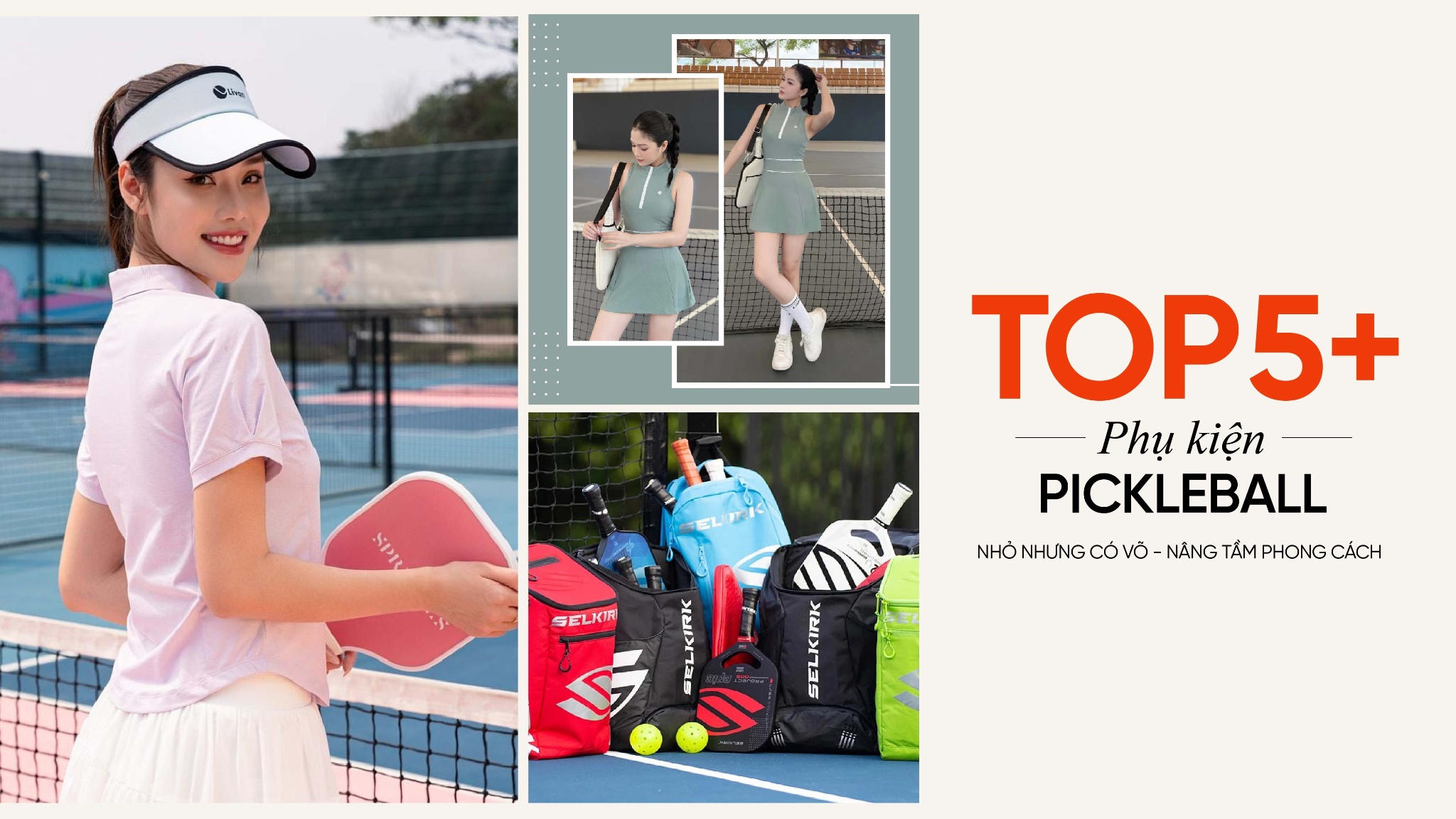 Top 5+ phụ kiện Pickleball 