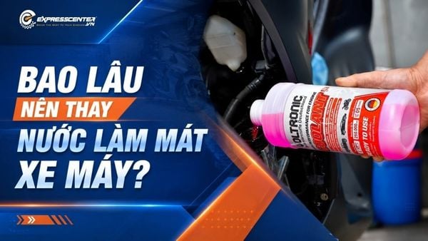 Bao lâu nên thay nước làm mát xe máy?