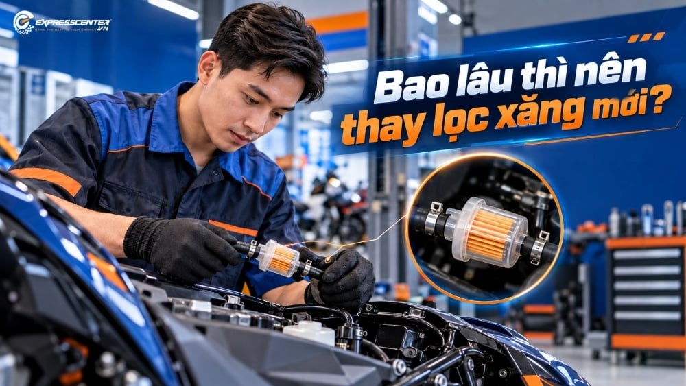 Lọc xăng xe tay ga nằm ở đâu? Bao lâu thì nên thay lọc xăng mới?