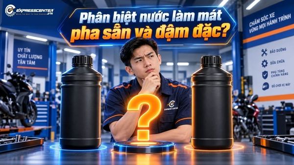 Phân biệt nước làm mát pha sẵn và đậm đặc? Loại nào tốt?