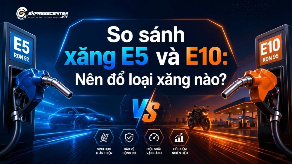 So sánh xăng E5 và E10: Nên đổ loại xăng nào?