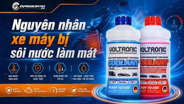 Xe máy bị sôi nước làm mát: Nguyên nhân và cách xử lý