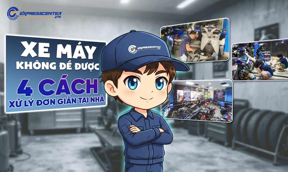 Xe máy không đề được: Cách khắc phục nhanh tại nhà