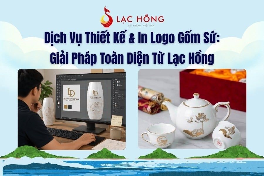 Dịch Vụ Thiết Kế & In Logo Gốm Sứ: Giải Pháp Toàn Diện Từ Lạc Hồng