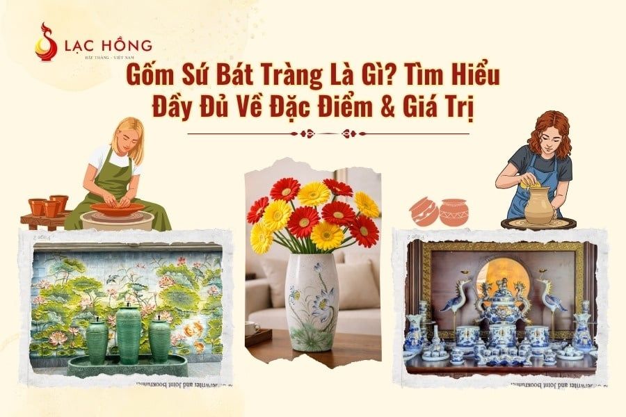 Gốm Sứ Bát Tràng Là Gì? Tìm Hiểu Đầy Đủ Về Đặc Điểm & Giá Trị