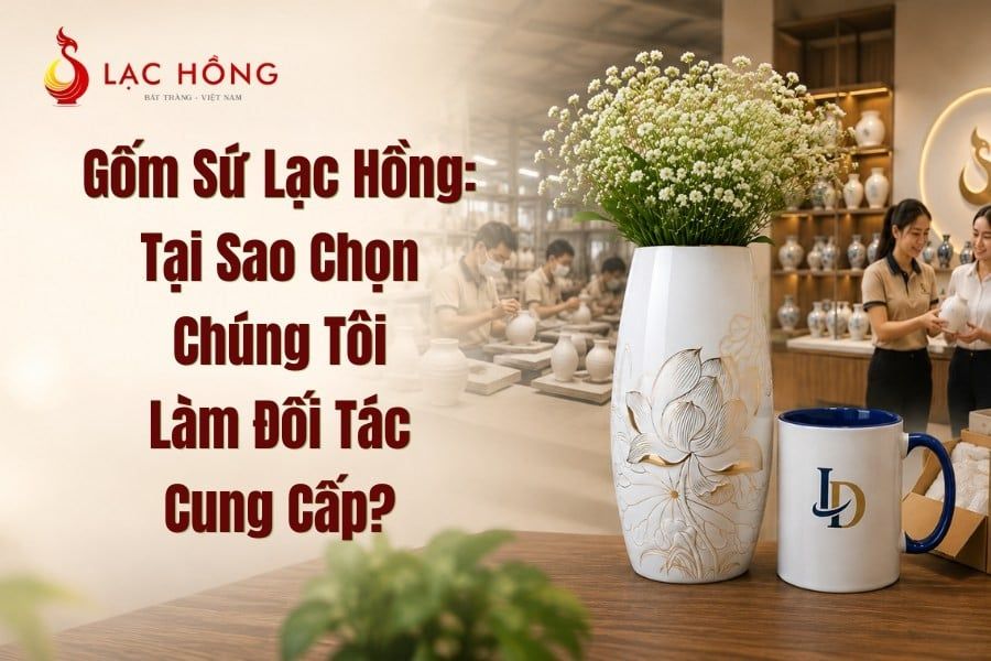 Gốm Sứ Lạc Hồng: Tại Sao Chọn Chúng Tôi Làm Đối Tác Cung Cấp?