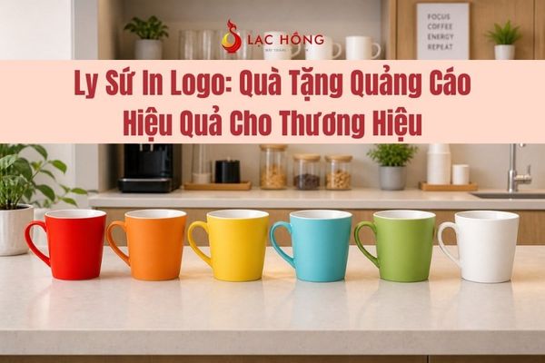 Ly Sứ In Logo: Quà Tặng Quảng Cáo Hiệu Quả Cho Thương Hiệu