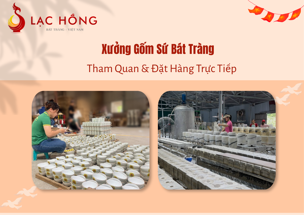 Xưởng Gốm Sứ Bát Tràng: Tham Quan & Đặt Hàng Trực Tiếp