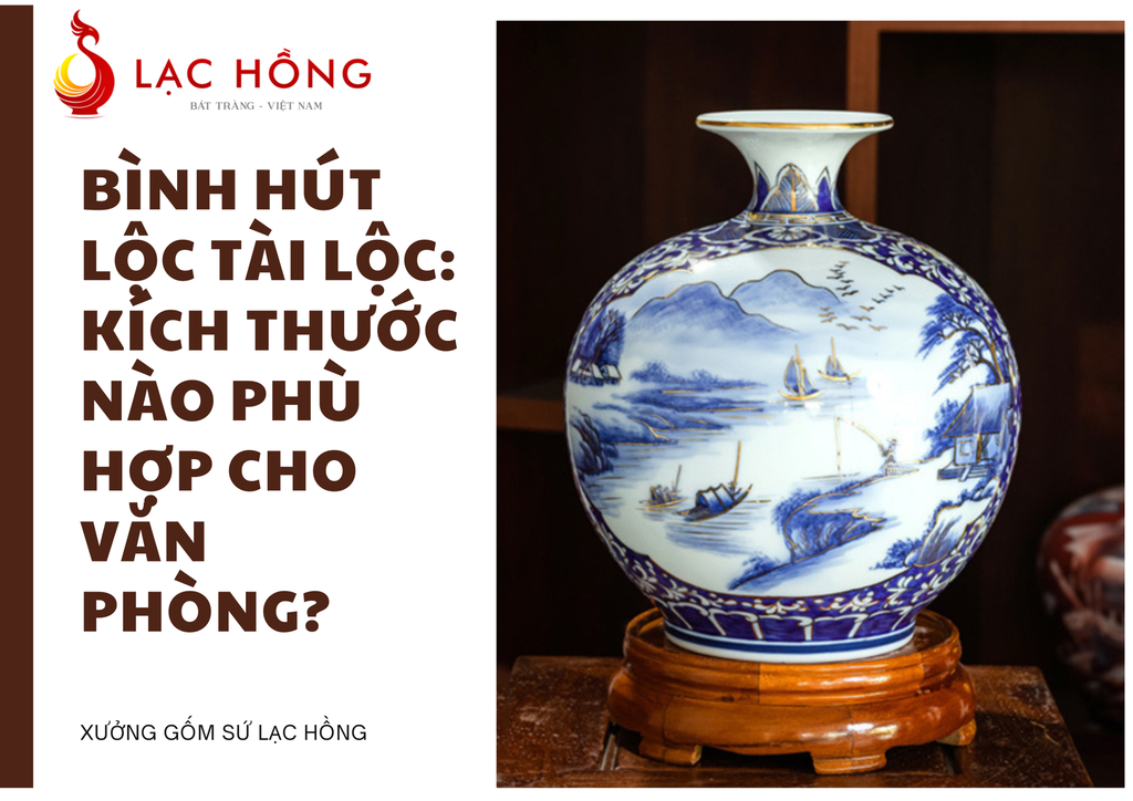 Bình Hút Lộc Tài Lộc: Kích Thước Nào Phù Hợp Cho Văn Phòng?
