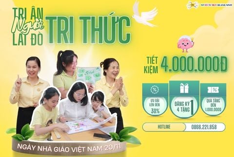 Chào mừng Ngày Nhà giáo Việt Nam 20/11 – Chương trình ưu đãi lớn !
