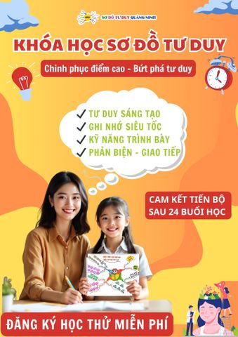 🎉 KHAI GIẢNG KHÓA HỌC SƠ ĐỒ TƯ DUY – CHINH PHỤC ĐIỂM CAO CUỐI KỲ 🎉