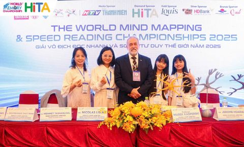 3 tuyển thủ Mindmap Quảng Ninh tại giải đấu thể thao trí tuệ Thế Giới 2025
