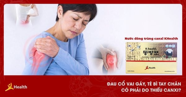 Đau Cổ Vai Gáy, Tê Bì Tay Chân Có Phải Do Thiếu Canxi?