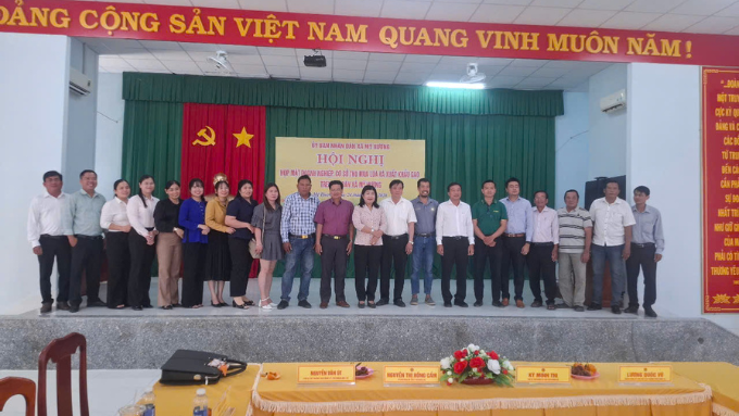 Gạo Ông Du tham gia gặp mặt doanh nghiệp thu mua lúa tại xã Mỹ Hương – Tăng cường liên kết, phát triển bền vững ngành lúa gạo