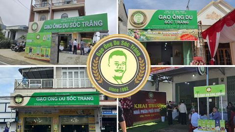 Ong Du Soc Trang Rice Officially Expands Its Presence in Lam Dong with 05 Distribution Branches