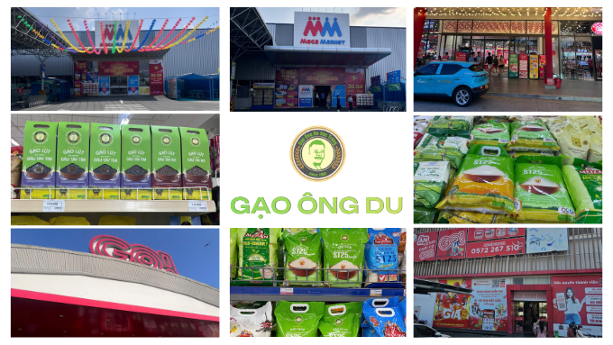 Gạo Ông Du có mặt tại các siêu thị lớn miền Tây – Dễ dàng tìm mua, an tâm chất lượng