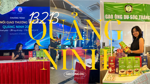 Gạo Ông Du Sóc Trăng tham gia sự kiện Kết nối Giao thương B2B tại Quảng Ninh