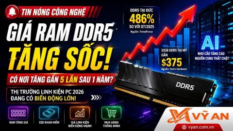 RAM ĐANG “SỐT” – CHUYỆN GÌ ĐANG XẢY RA VỚI THỊ TRƯỜNG LINH KIỆN PC?