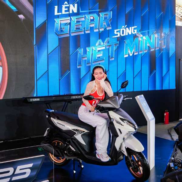 Gear 125cc Hybrid Xe Ga Tiết Kiệm Xăng Đáng Mua Hiện Nay