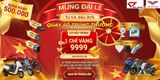 Mua Máy Xe Tại Vĩnh Trường Cơ Hội Trúng 1 Chỉ Vàng 9999