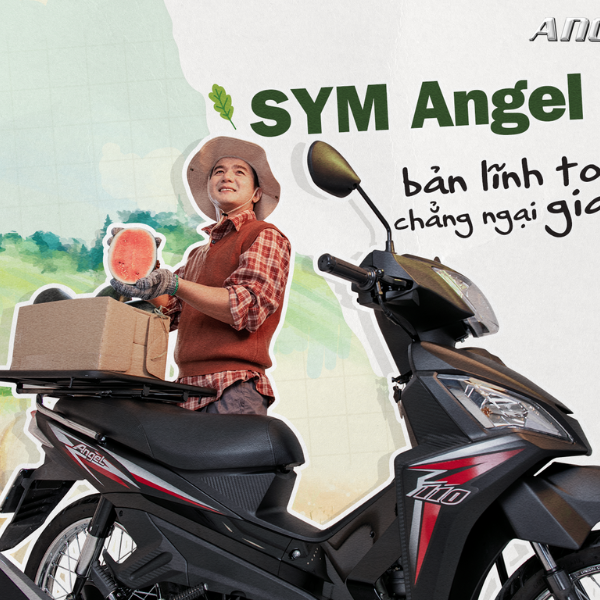 Khám Phá Lý Do SYM Angel 110 Ghi Điểm Với Giới Trẻ Đi Làm Xe Máy Vĩnh Trường