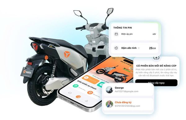 Xe Máy Điện Yadea Velax H Plus  Xe Điện Vĩnh Trường Đồng Tháp
