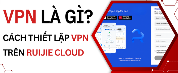 VPN Là Gì? Cách Thiết Lập VPN Trên Ruijie Cloud