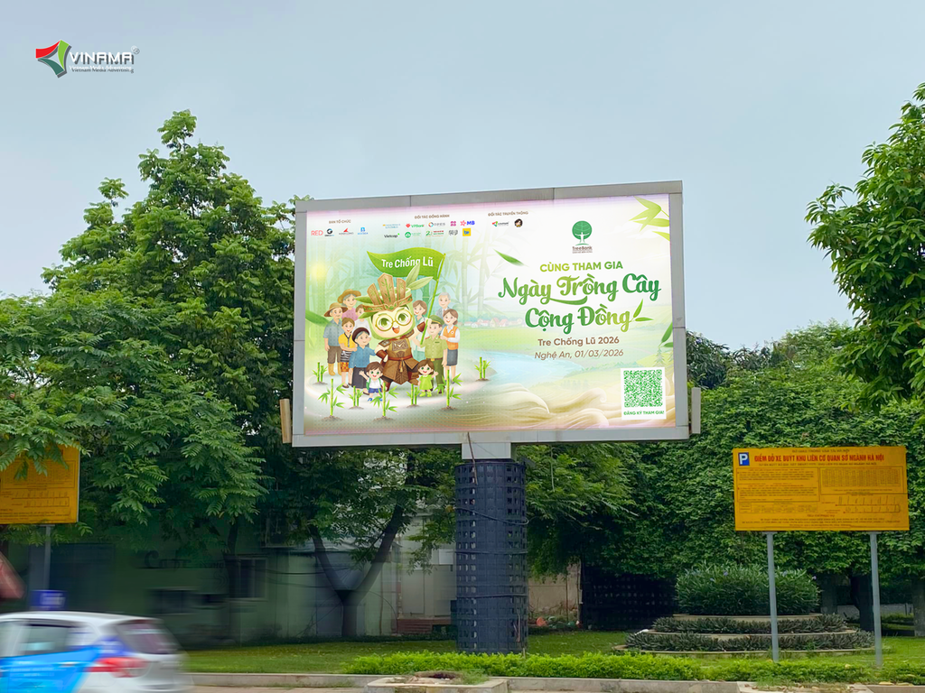 VINAMA ĐỒNG HÀNH CÙNG TREEBANK, LAN TỎA ĐỀ ÁN “TRE CHỐNG LŨ”