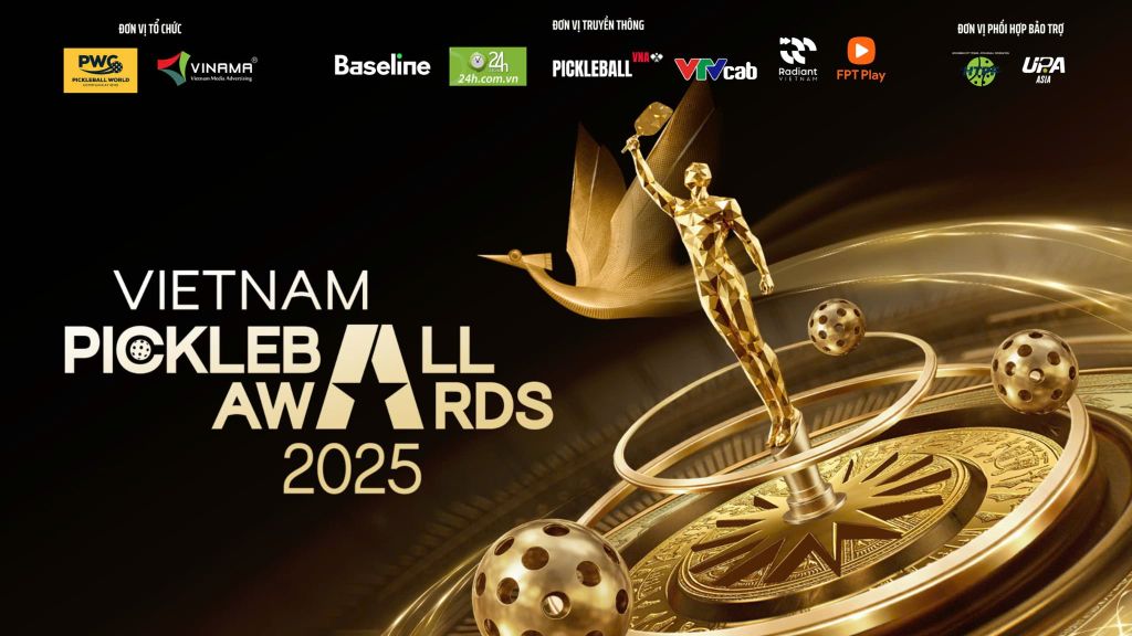 VINAMA đồng hành cùng Vietnam Pickleball Awards 2025, tôn vinh những đóng góp nổi bật cho cộng đồng Pickleball Việt