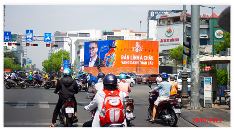 Bảng quảng cáo ngoài trời VINAMA kết hợp với Tiger Beer: Điểm nhấn đẳng cấp cho không gian phố thị