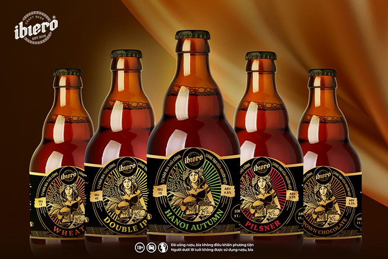Bia thủ công iBiero - Khám phá toàn bộ các dòng bia đặc trưng